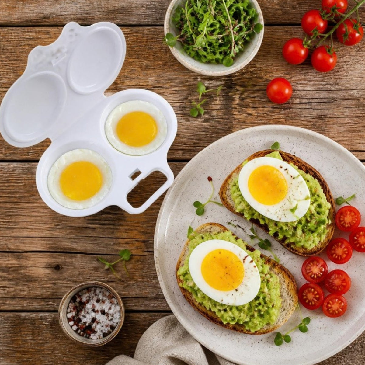 Cozedor de Ovos - brunch com abacate