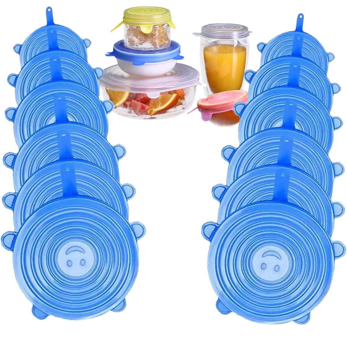 KIT Tampas de Silicone Premium