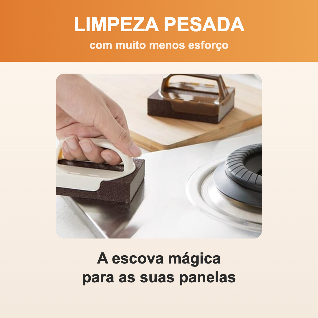 Limpeza pesada com muito menos esforço