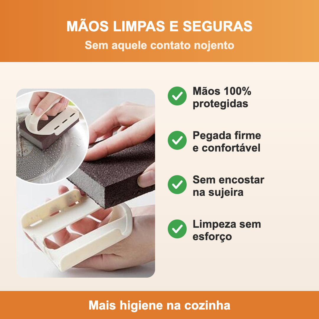 Mãos limpas e protegidas