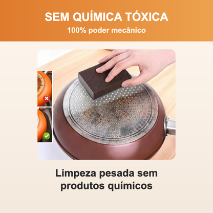 Sem química tóxica - 100% mecânica
