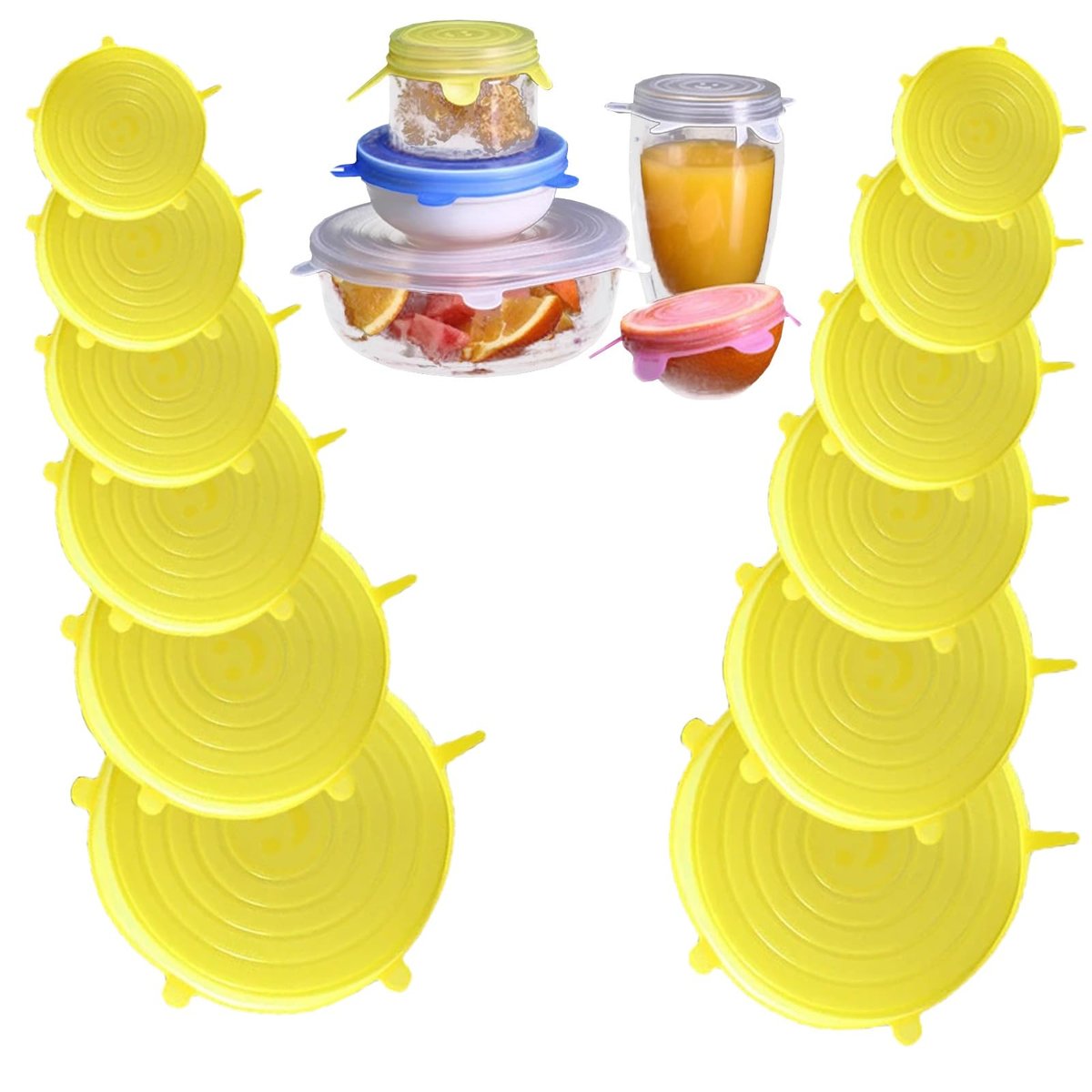 KIT Tampas de Silicone Premium