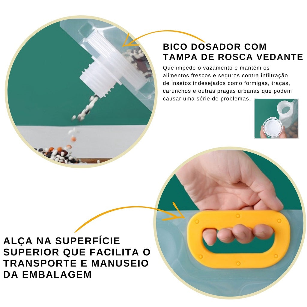 Organizador Selado de Grãos