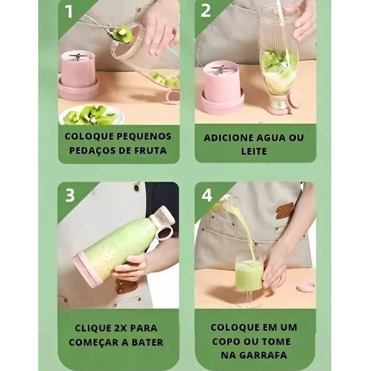 Liquidificador Portátil Premium