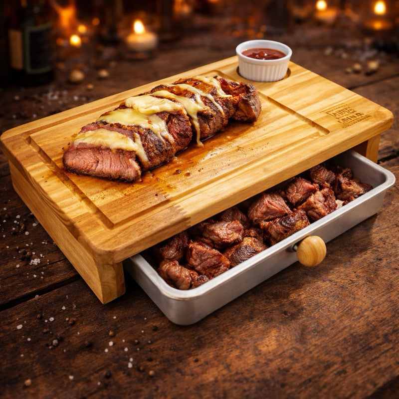 Tábua Bandeja Express detalhe ramekin
