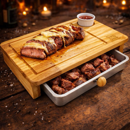 Tábua Bandeja Express detalhe ramekin