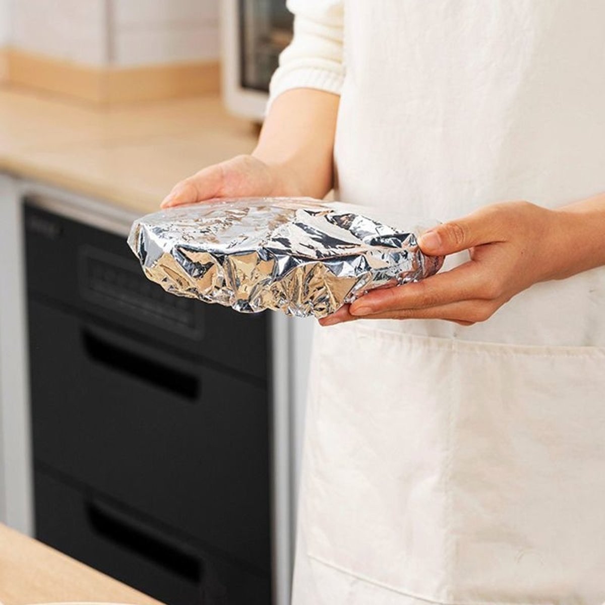Protetor de alimentos - uso perto do forno